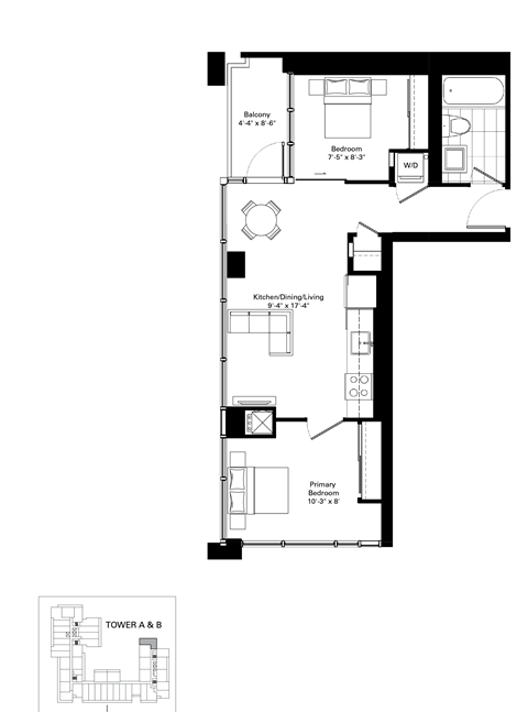 1100 King Street West Studio-3 Beds Apartment for Rent - Photo Gallery 73